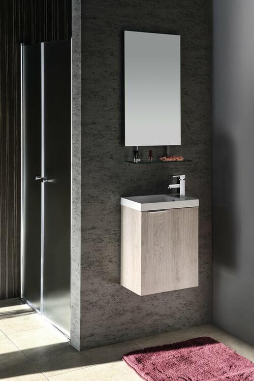Umyvadlová skříňka 39,4×50×22 cm dub Mocca – Sapho Latus X LT110-1212