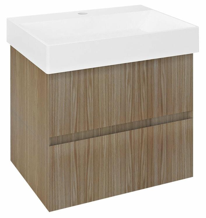 Umyvadlová skříňka 57×51,5×43 cm dub – Sapho FILENA FID1260D