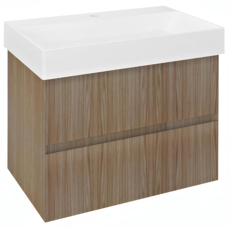Umyvadlová skříňka 67×51,5×43 cm dub – Sapho FILENA FID1270D