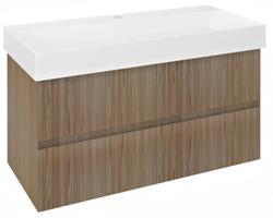 Umyvadlová skříňka 95×51,5×43 cm dub – Sapho FILENA FID1210D | Více -
