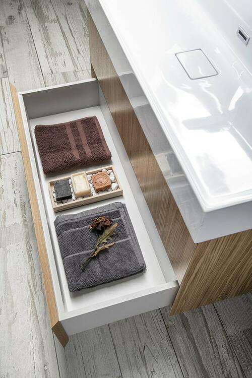 Umyvadlová skříňka 95×51,5×43 cm dub – Sapho FILENA FID1210D