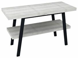 TWIGA umyvadlový stolek 110x72x50 cm, černá mat/dub starobílý | Více - 