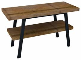TWIGA umyvadlový stolek 110x72x50 cm, černá mat/old wood | Více - 