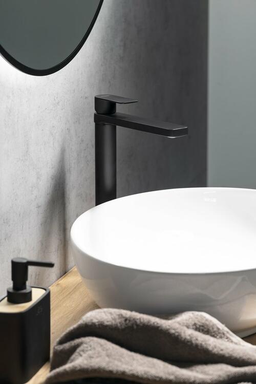 Umyvadlová baterie černá mat – DAPHNE DH601B