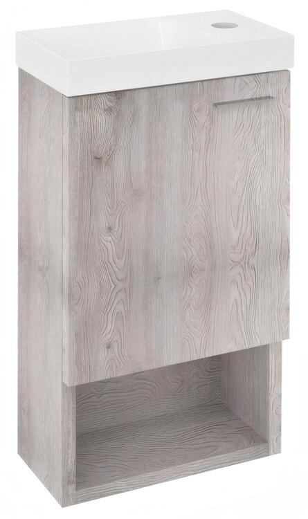 Umyvadlová skříňka 30×53×16,5 cm dub Mocca – Sapho LATUS LT711-1212