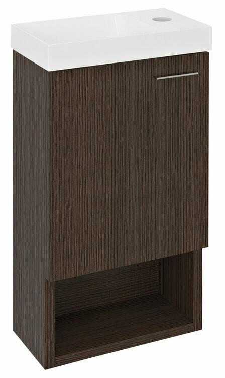 Umyvadlová skříňka 30×53×16,5 cm borovice rustik – Sapho LATUS LT711-1616