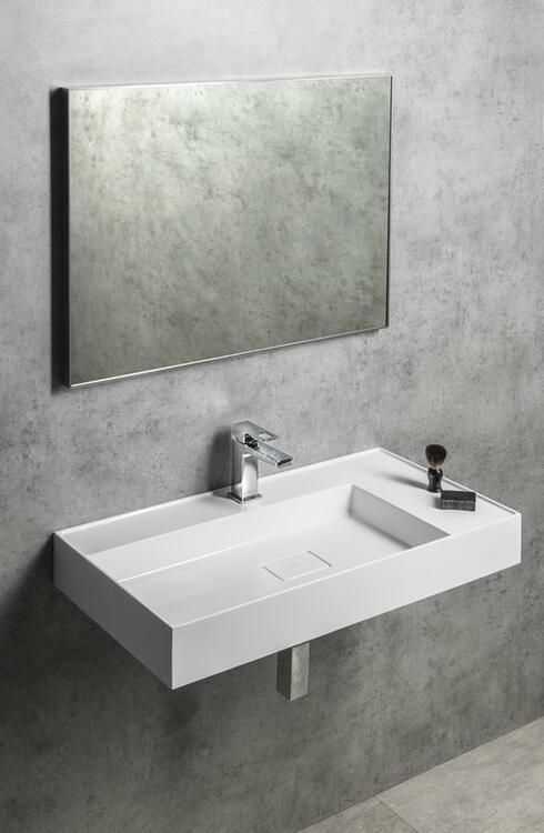 Umyvadlo 83×44 cm bílá – Sapho GODIVA GU083L