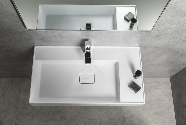 Umyvadlo 83×44 cm bílá – Sapho GODIVA GU083L