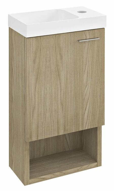 Umyvadlová skříňka 30×53×16,5 cm jilm Bardini – Sapho LATUS LT711-1313