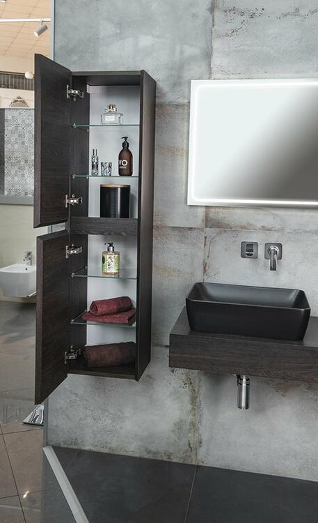 Vysoká skříňka dub - SAPHO MORIAN MR189