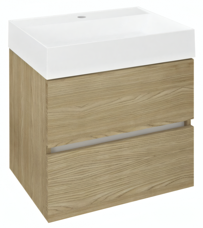 Umyvadlová skříňka 57×50×43,5 cm jilm bardini – Sapho ODETTA DT060-1313