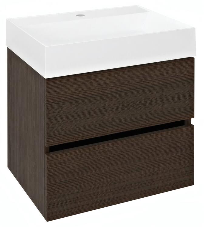 Umyvadlová skříňka 57×50×43,5 cm borovice rustik – Sapho ODETTA DT060-1616