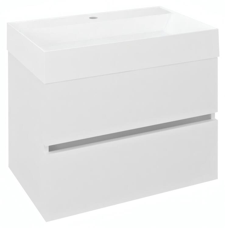 Umyvadlová skříňka 67×50×43,5 cm bílá – Sapho ODETTA DT070-3030