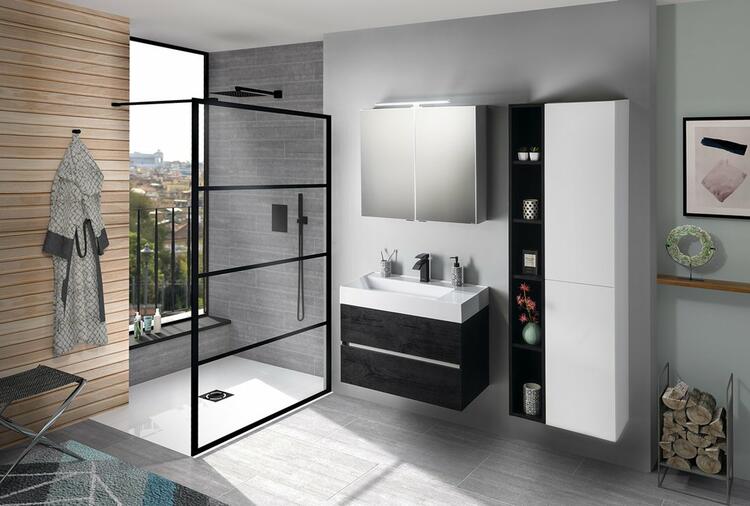 Umyvadlová skříňka 82×50×43,5 cm jilm bardini – Sapho ODETTA DT085-1313