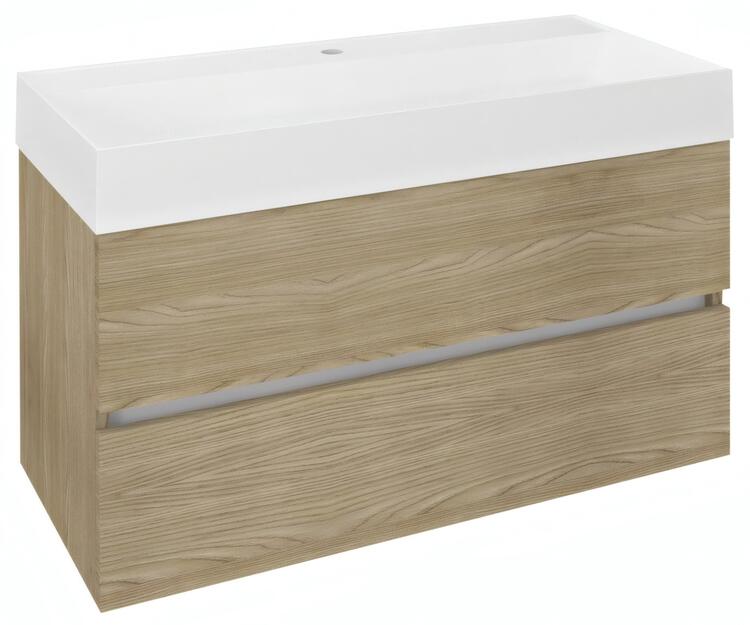 Umyvadlová skříňka 95×50×43,5 cm jilm bardini – Sapho ODETTA DT100-1313