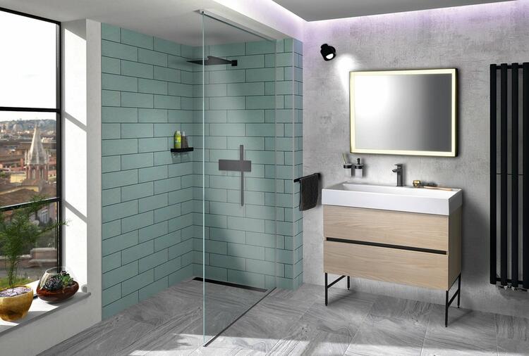 Umyvadlová skříňka 95×50×43,5 cm jilm bardini – Sapho ODETTA DT100-1313