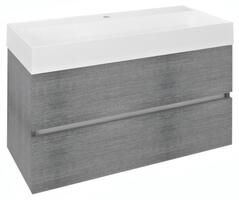 Umyvadlová skříňka 95×50×43,5 cm dub stříbrný – Sapho ODETTA DT100-1111 | Více -