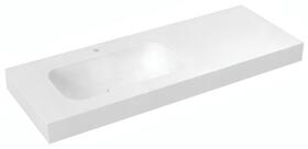 Umyvadlo levé 130×50 cm bílá – Sapho EMICO EM130-B1L-L | Více - 