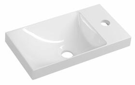 Umyvadlo 40 cm L/P bílé – Sapho Agos AS400 | Více -