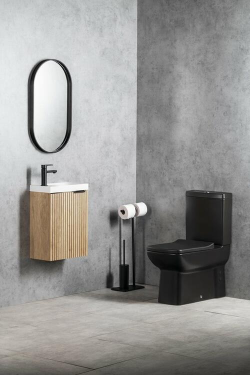 Umyvadlo 40 cm L/P bílé – Sapho Agos AS400