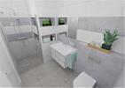 Obklad do koupelny nebo kuchyně v imitaci betonu Inca Grey 30x60 cm 1. jakost