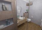 Obklad do koupelny nebo kuchyně v imitac betonu Inca Mink 30x60 cm 1. jakost