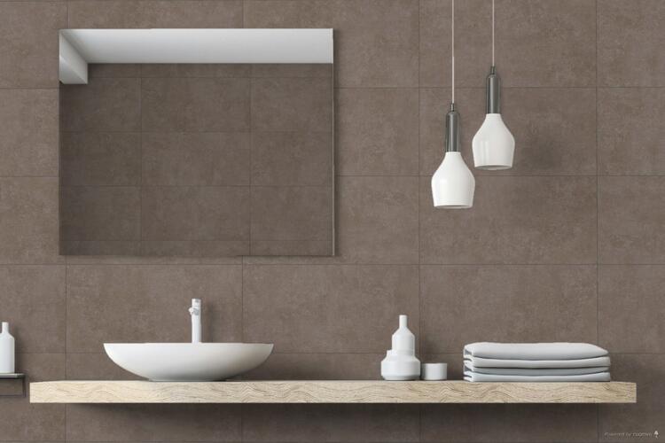 Obklad do koupelny nebo kuchyně v imitaci betonu Inca Mink 30x60 cm nerektifikovaný 1. jakost