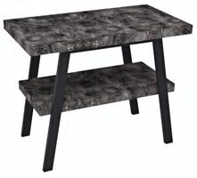 Umyvadlový stolek 100×72×50 cm černá mat štípavý kámen – Sapho TWIGA VC442-100-9 | Více -
