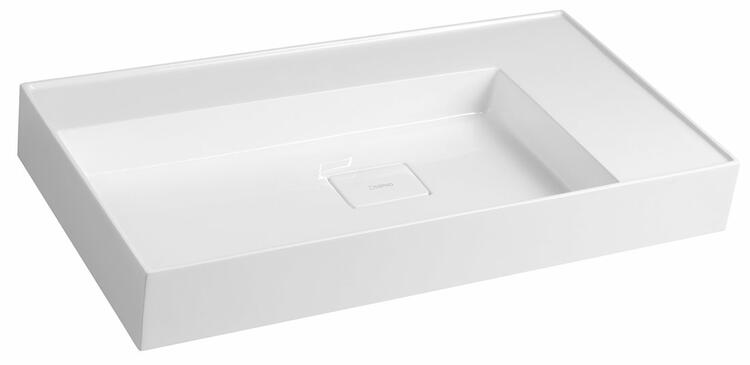 Umyvadlo bez otvoru 83×44 cm bílá – Sapho GODIVA GU083L-0