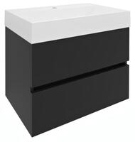 Umyvadlová skříňka 67×50×43,5 cm antracit mat – Sapho ODETTA DT070-3434 | Více - 