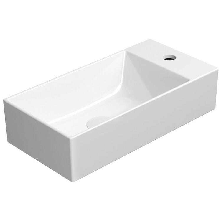 Keramické umyvadlo 50x25 bílá - GSI Kube X 9486111