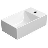 Keramické umyvadlo 40x23 cm bílá - GSI Kube X 9484111 | Více -