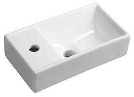 Umývátko 40 cm L bílá – Sapho Minos 4759 | Více -
