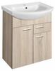 Umyvadlová skříňka 61,5×74×32 cm dub platin – Aqualine Zoja 51165
