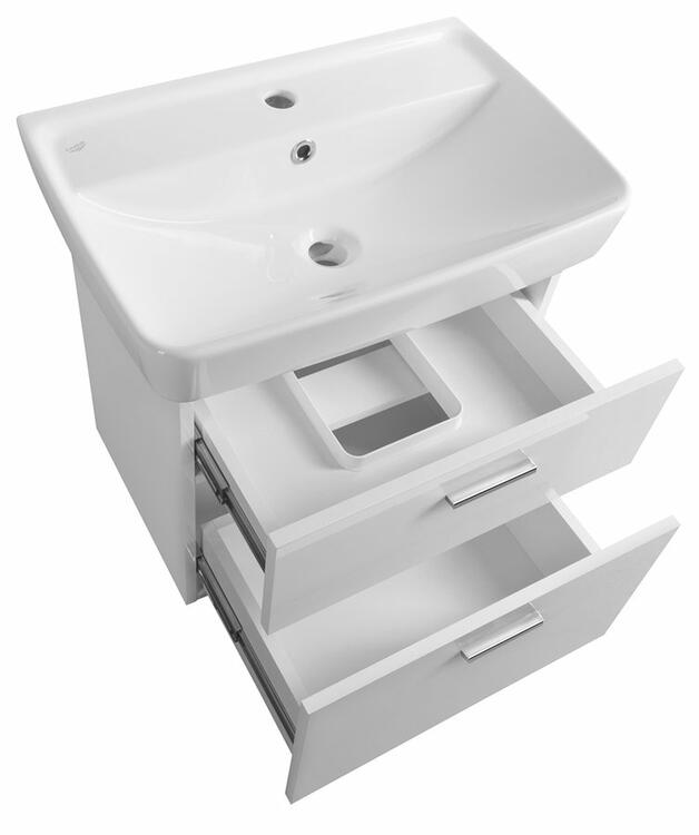 Umyvadlová skříňka 50×50×37 cm bílá - Aqualine ZOJA 56379