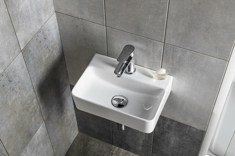 GERDA keramické umývátko, 36x25cm, bílá