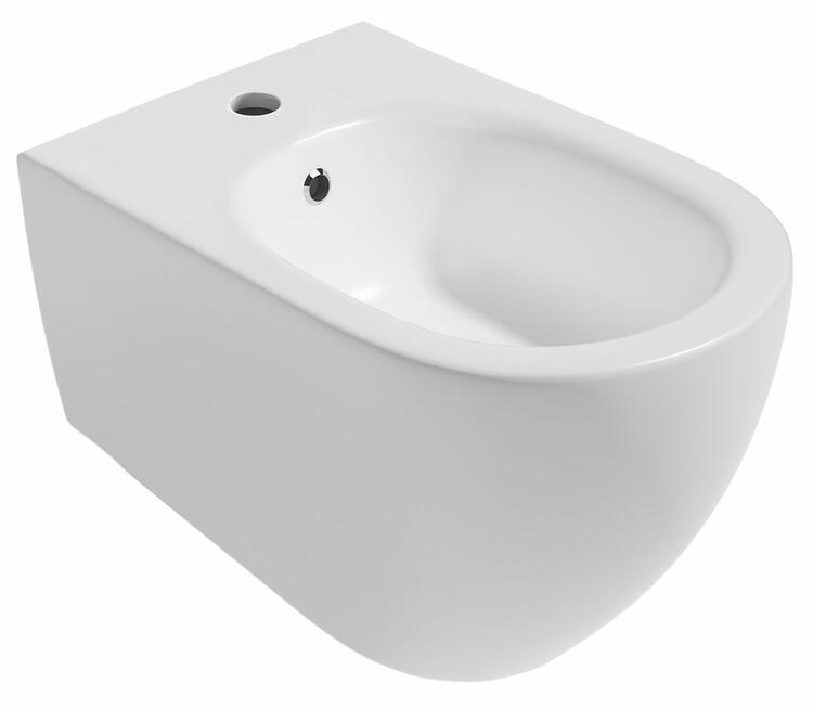 INFINITY bidet závěsný, 36,5x53cm, bílá