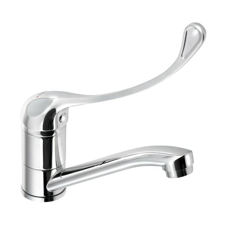 Umyvadlová baterie s otočnou hubicí chrom – Aqualine 54196