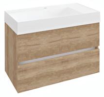 Umyvadlová skříňka 82×50×43,5 cm dub alabama – Sapho ODETTA DT085-2222 | Více -