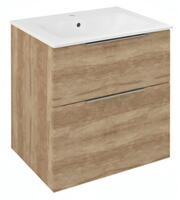 Umyvadlová skříňka 59,2×64×46 cm dub Alabama – Sapho CIRASA CR601-2222 | Více -