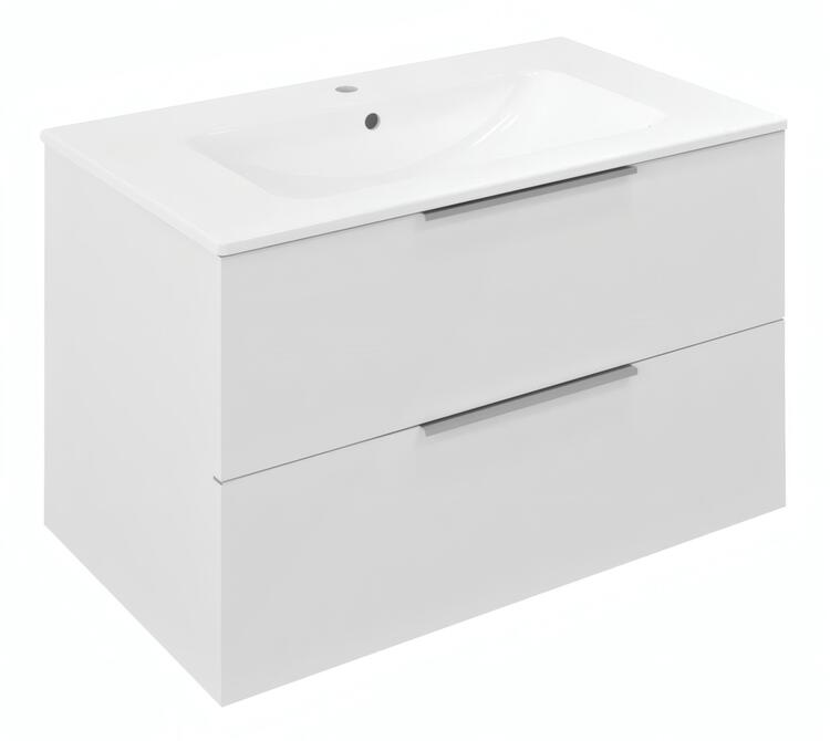 Umyvadlová skříňka 79,8×52×46 cm bílá lesk – Sapho CIRASA CR801-3030
