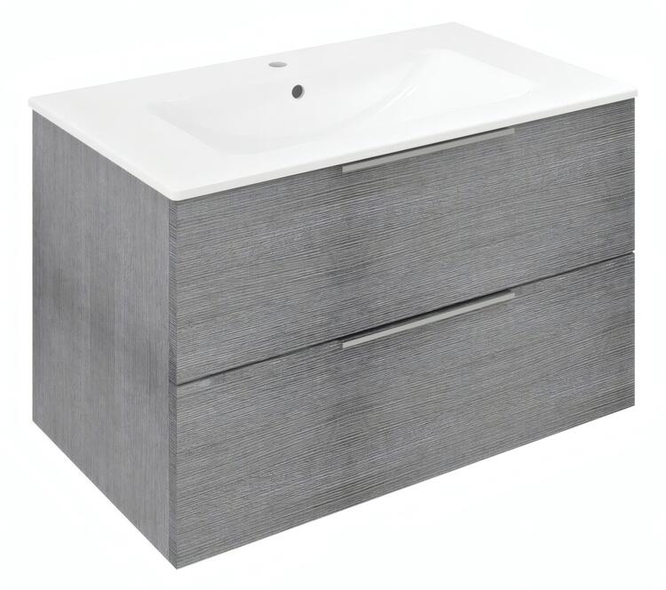 Umyvadlová skříňka 79,8×52×46 cm dub stříbrný – Sapho CIRASA CR801-1111