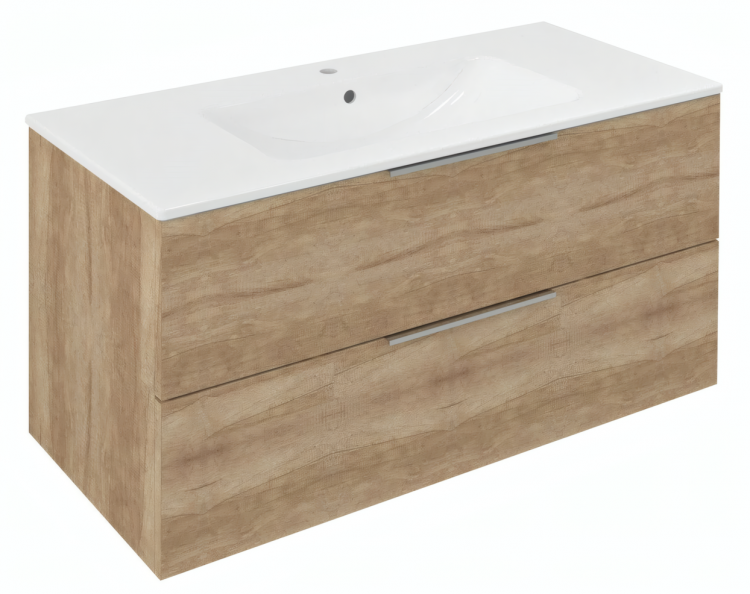 Umyvadlová skříňka 99,8×52×46 cm dub Alabama – Sapho CIRASA CR100-2222