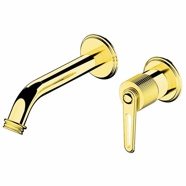 Umyvadlová podomítková baterie zlato – Sapho BEBÉ BB018/17