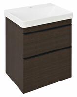 Umyvadlová skříňka 56,4×70×44,2 cm borovice rustik – Sapho Sitia SI060-1616 | Více -