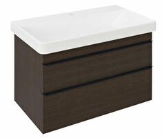 Umyvadlová skříňka 75,6×50×44,2 cm borovice rustik – Sapho Sitia SI080-1616 | Více -