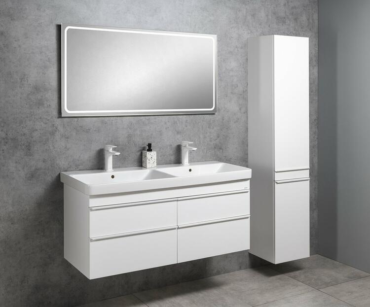 Vysoká skříňka s dvířkami 35×172×32 cm L/P bílá mat – Sapho Sitia SI230-3131