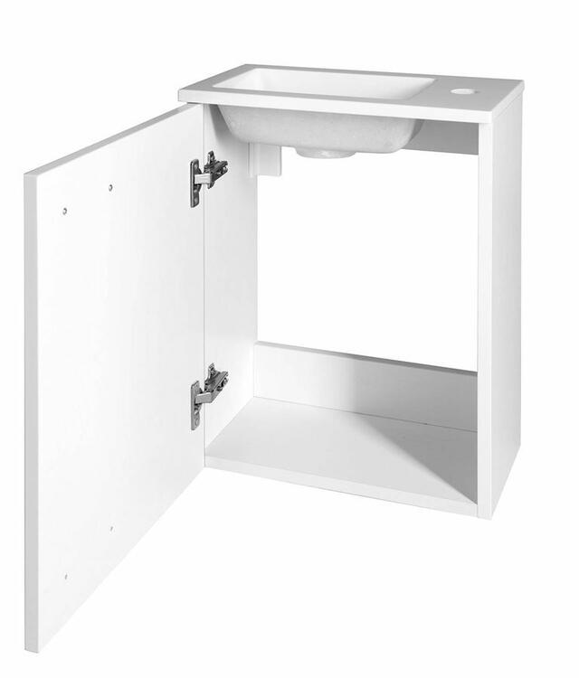 Umyvadlová skříňka 40×22 cm bílá – Aqualine ZOJA 51049A-01