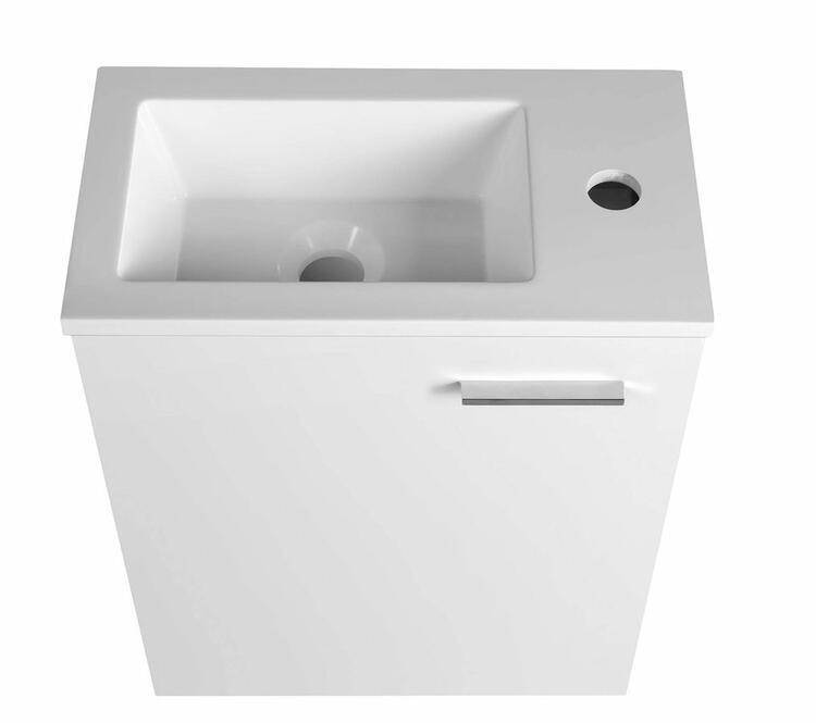 Umyvadlová skříňka 40×22 cm bílá – Aqualine ZOJA 51049A-01