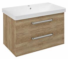 Umyvadlová skříňka 75,6×50×44,2 cm dub alabama – Sapho Theia TH080-2222 | Více -